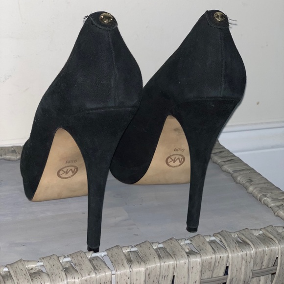 Michael Kors Black Platform Heel - Picture 5 of 6